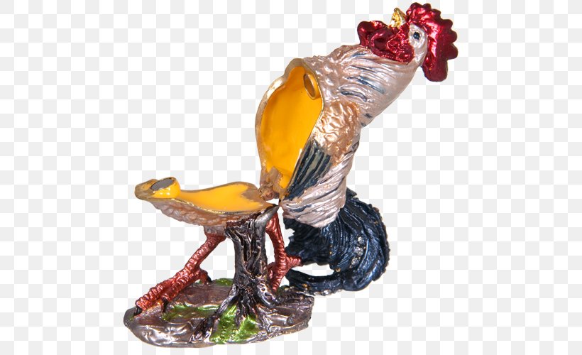 Chicken Rooster Bird Galliformes Urn, PNG, 500x500px, Chicken, Animal Figure, Beak, Bird, Box Download Free