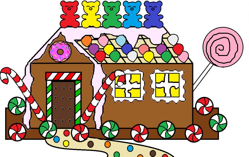 Gingerbread House Drawing Clip Art, PNG, 1068x676px, Gingerbread House, Area, Art, Artwork, Candy Download Free