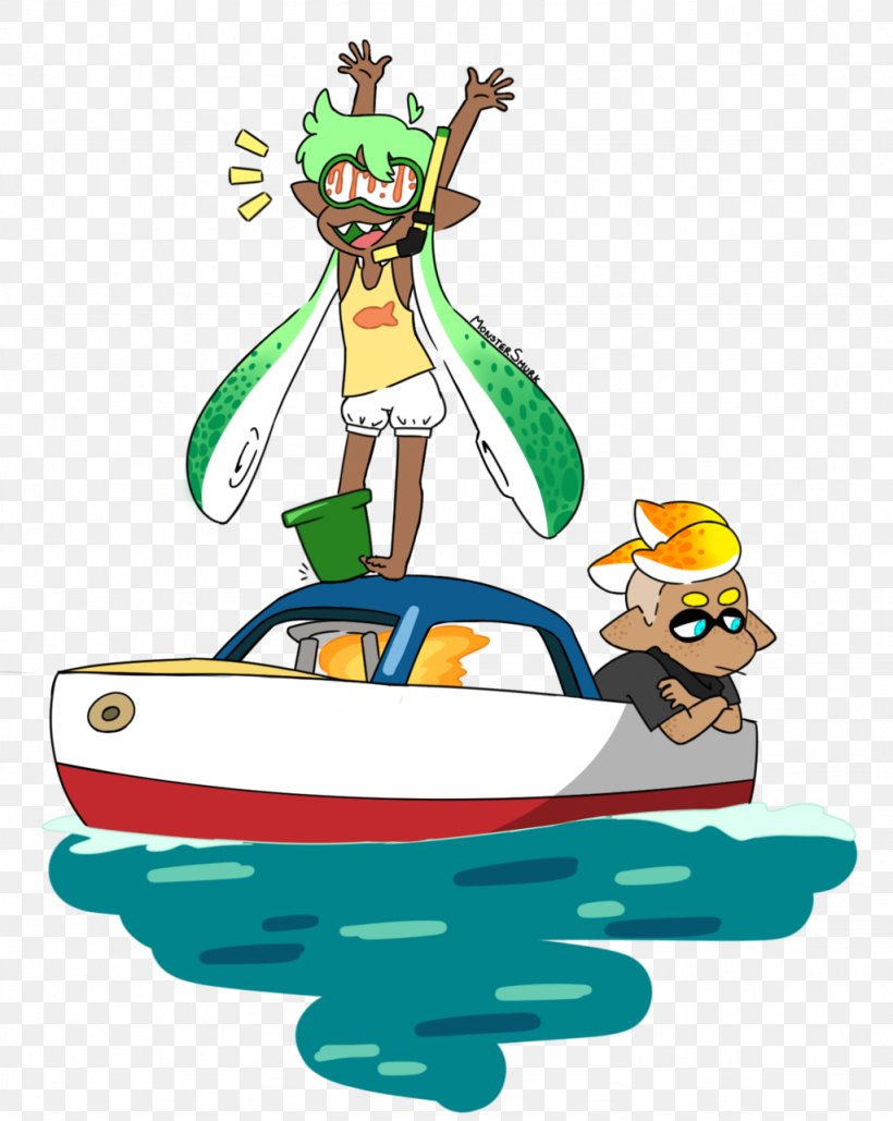 DeviantArt Illustration Splatoon Boat, PNG, 1024x1286px, Art, Artist, Artwork, Boat, Boating Download Free