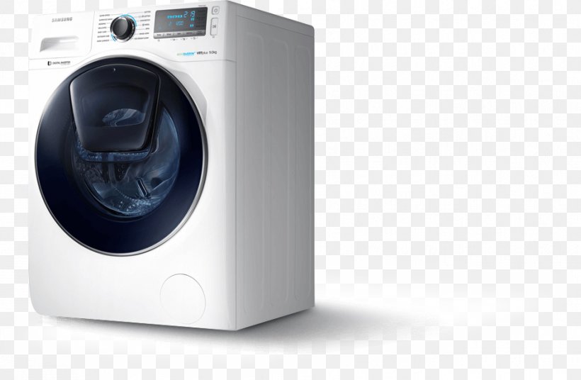 Washing Machines Clothes Dryer Laundry Samsung WW90K6414Q, PNG, 942x616px, Washing Machines, Clothes Dryer, Electronics, European Union Energy Label, Home Appliance Download Free