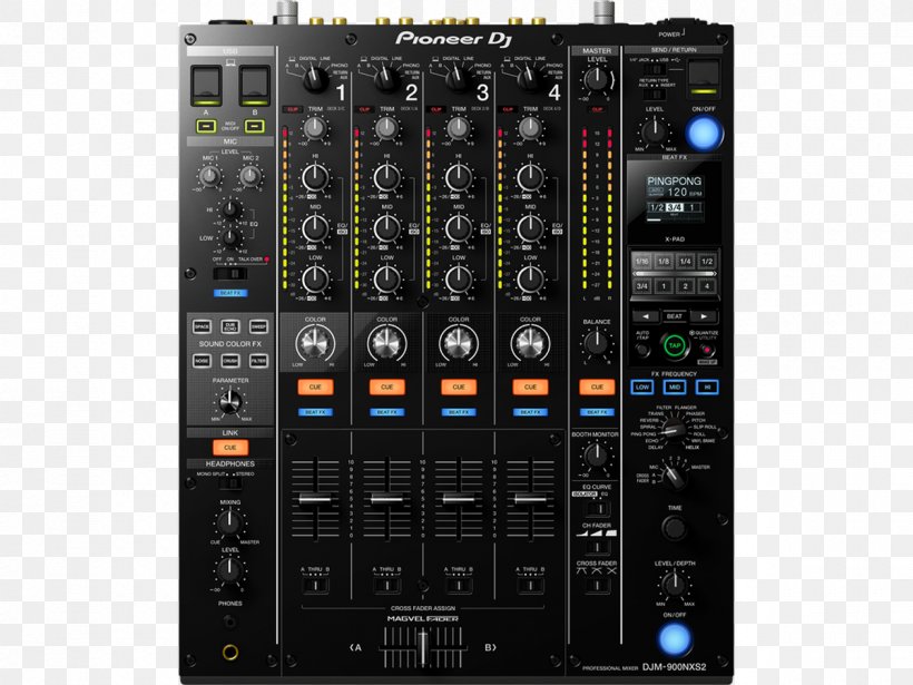 DJ Mixer Audio Mixers DJM Disc Jockey CDJ, PNG, 1200x900px, Watercolor, Cartoon, Flower, Frame, Heart Download Free