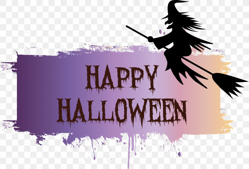 Happy Halloween, PNG, 2999x2038px, Happy Halloween, Logo, M, Poster, Text Download Free