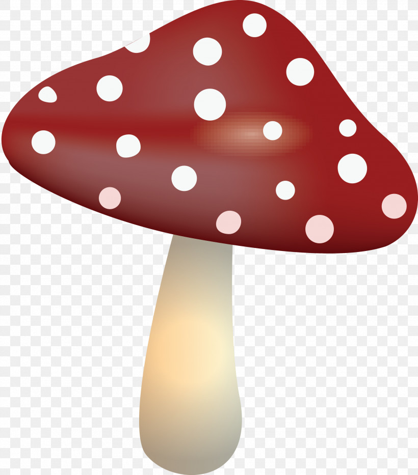 Mushroom, PNG, 2635x3000px, Mushroom, Agaric, Lamp, Polka Dot Download Free