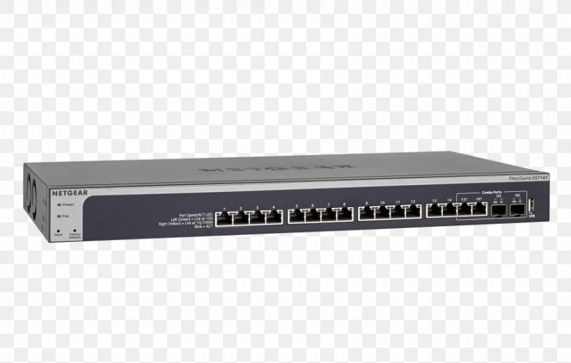 Network Switch 10 Gigabit Ethernet Netgear Small Form-factor Pluggable Transceiver, PNG, 900x573px, 10 Gigabit Ethernet, Network Switch, Computer Network, Converged Network Adapter, Electronic Device Download Free