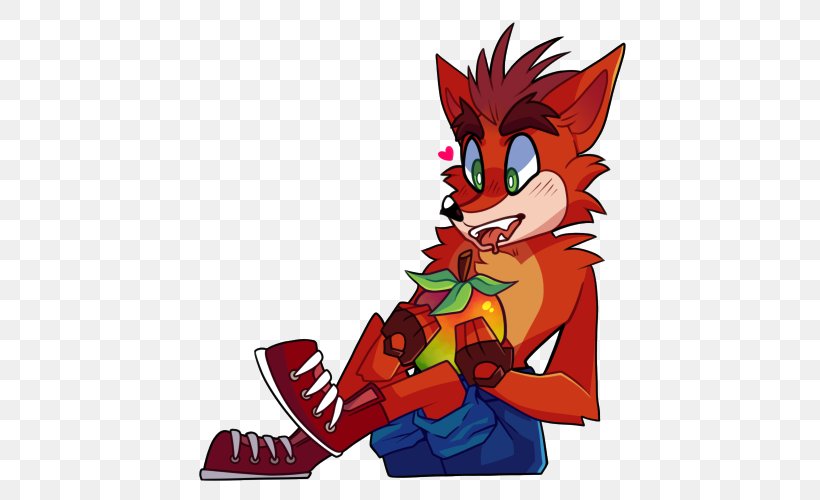 Crash Bandicoot Purple: Ripto's Rampage And Spyro Orange: The Cortex Conspiracy Crash Team Racing Drawing Art, PNG, 500x500px, Watercolor, Cartoon, Flower, Frame, Heart Download Free