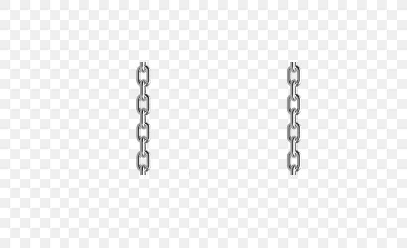 Earring Necklace Body Jewellery Silver, PNG, 500x500px, Earring, Black And White, Body Jewellery, Body Jewelry, Chain Download Free