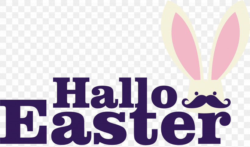 Easter Bunny, PNG, 3257x1915px, Easter Bunny, Biology, Lavender, Logo, Meter Download Free