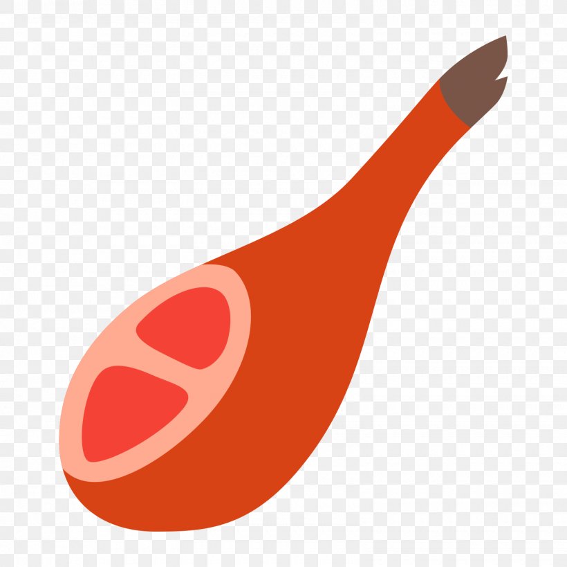 Ham Jamón Prosciutto Icon, PNG, 1600x1600px, Ham, Cutlery, Jamon, Orange, Presunto Download Free