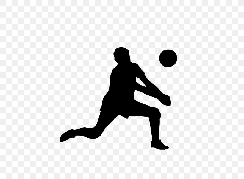 Volleyball Sport Clip Art, PNG, 600x600px, Volleyball, Arm, Ball, Black, Black And White Download Free