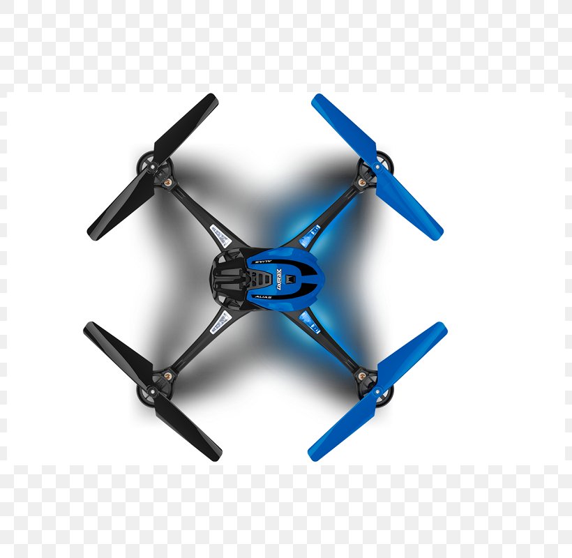 Helicopter Quadcopter La Trax Alias Quad-Rotor Radio-controlled Aircraft Unmanned Aerial Vehicle, PNG, 800x800px, Helicopter, Aircraft, Airplane, Blue, Estes Protox Nano Download Free