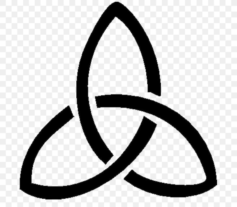 Celtic Knot Triquetra Symbol, PNG, 743x716px, Celtic Knot, Area, Black And White, Brand, Celtic Cross Download Free