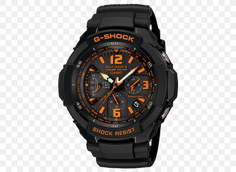 G-Shock GW-3000BD Watch Casio Wave Ceptor, PNG, 500x600px, Gshock, Brand, Casio, Casio Edifice, Casio Wave Ceptor Download Free