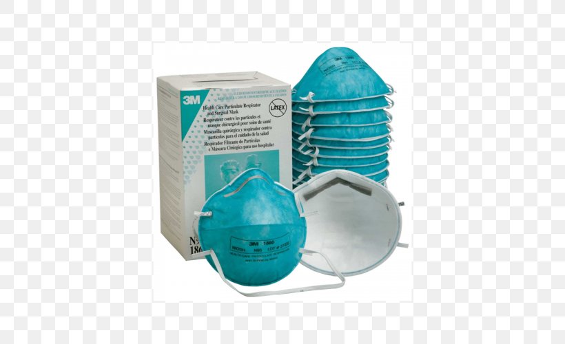 Particulate Respirator Type N95 Surgical Mask 3M, PNG, 500x500px, Respirator, Aqua, Dressing, Dust, Dust Mask Download Free