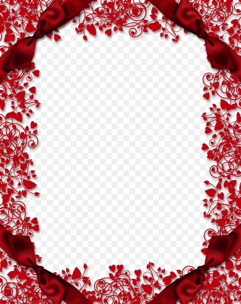 Red Ribbon Print Border, PNG, 1320x1666px, Picture Frames, Decorative Arts, Digital Photo Frame, Framebridge, Heart Download Free