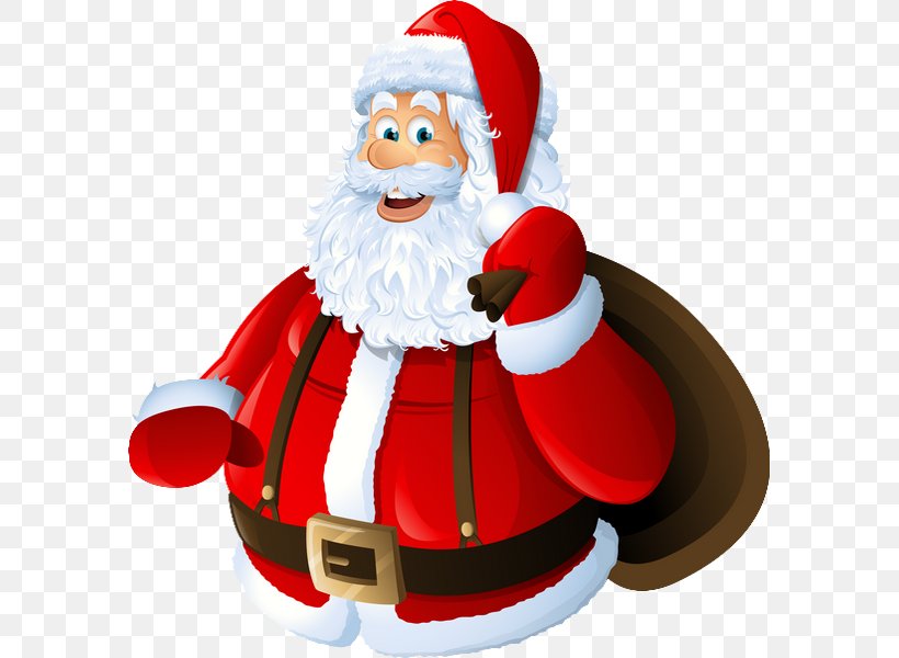 Santa Claus North Pole Christmas Stock Photography, PNG, 585x600px, Santa Claus, Christmas, Christmas Decoration, Christmas Gift, Christmas Ornament Download Free