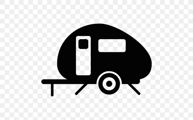 Caravan Logo Campervans Clip Art, PNG, 512x512px, Car, Black, Black And White, Brand, Campervans Download Free