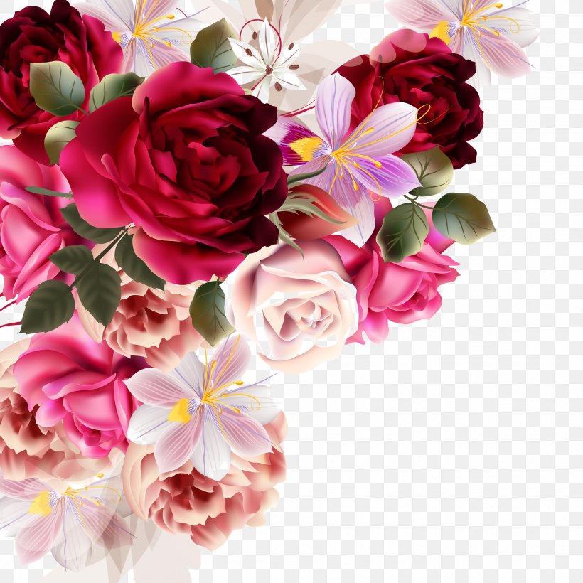 Flower Bouquet Rose Drawing, PNG, 3333x3333px, Flower, Artificial Flower, Cut Flowers, Dahlia, Drawing Download Free