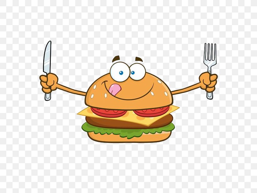 Hamburger Royalty-free Cartoon Stock Illustration, PNG, 600x615px, Hamburger, Cartoon, Cuisine, Depositphotos, Food Download Free