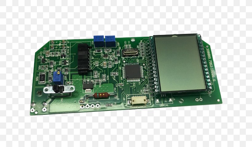 Microcontroller Printed Circuit Board Electronics Electronic Engineering Electrical Network, PNG, 640x480px, Microcontroller, Central Processing Unit, Circuit Component, Computer Component, Computer Hardware Download Free