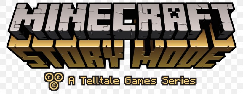Minecraft: Story Mode The Walking Dead Telltale Games Video Game, PNG, 888x343px, Minecraft Story Mode, Brand, Episodic Video Game, Game, Logo Download Free
