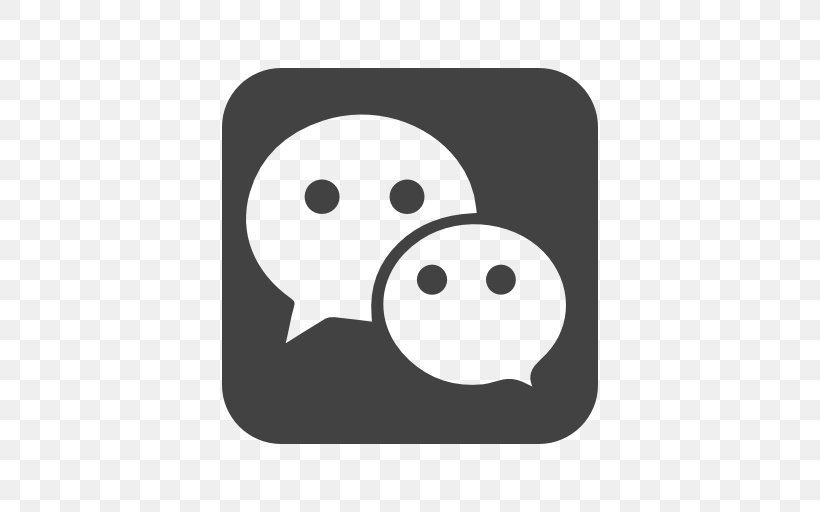 WeChat Social Media, PNG, 512x512px, Wechat, Black, Black And White, Computer Software, Information Download Free