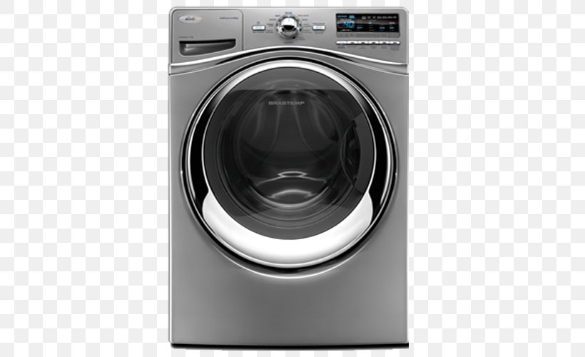 Whirlpool WFW95HED Whirlpool Corporation Clothes Dryer Washing Machines Home Appliance, PNG, 500x500px, 73 Cu Ft Electric Dryer, Whirlpool Corporation, Clothes Dryer, Combo Washer Dryer, Efficient Energy Use Download Free