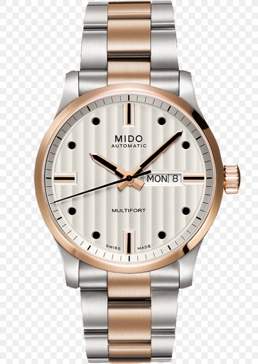 Mido Automatic Watch Omega SA Coaxial Escapement, PNG, 850x1200px, Mido, Automatic Watch, Beige, Bracelet, Brand Download Free