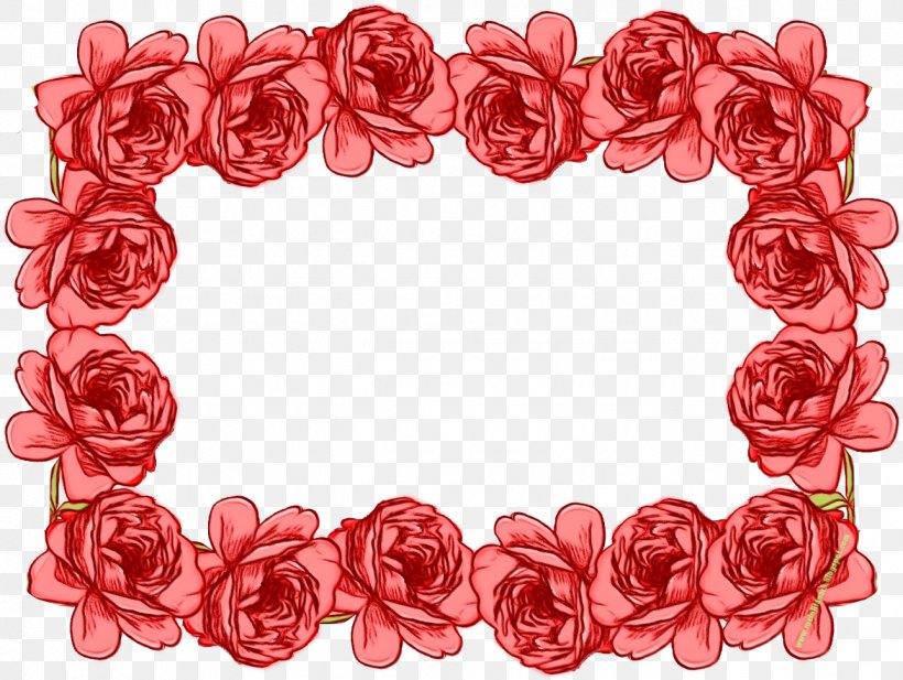 Red Rose Frame, PNG, 1289x971px, Picture Frames, Artificial Flower, Blue Rose, Cabbage Rose, Floral Design Download Free