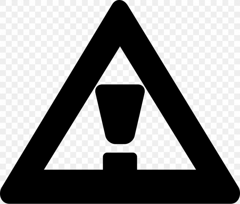 Warning Sign Pictogram Triangle Oxidizing Agent Symbol, PNG, 980x835px, Warning Sign, Area, Blackandwhite, Drawing, Hazard Download Free