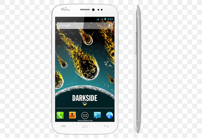 Wiko Cink Peax Wiko Darkside Smartphone Dual SIM, PNG, 550x559px, Wiko Cink Peax, Android, Cellular Network, Communication Device, Dual Sim Download Free