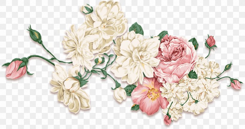 Flower Wall Decal Clip Art, PNG, 845x448px, Flower, Artificial Flower, Cut Flowers, Drawing, Floral Design Download Free
