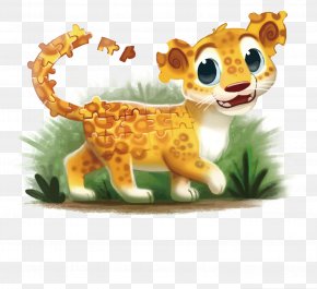 Vector Puzzle Leopard - Painting DeviantArt Drawing Patreon PNG