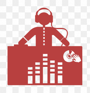 People Icon DJ Mixing Music Icon Disco Icon PNG