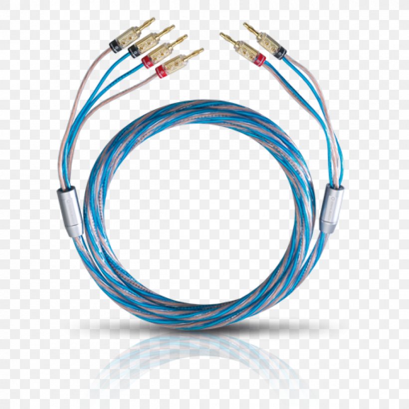 Speaker Wire Electrical Cable Loudspeaker Bi-wiring Electrical Connector, PNG, 1200x1200px, Speaker Wire, Biwiring, Blue, Body Jewelry, Cable Download Free