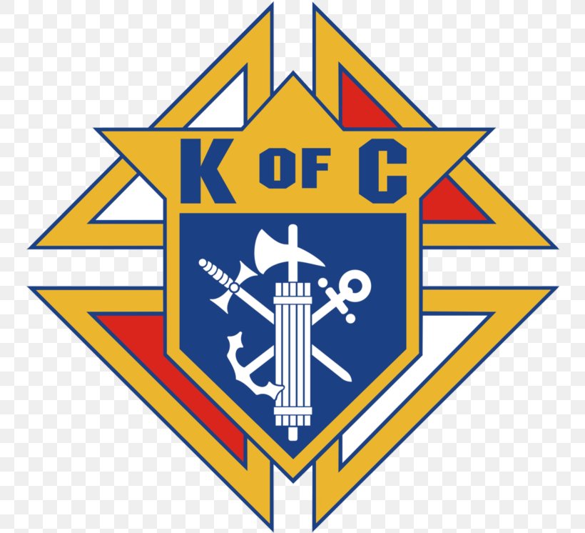 St. Mary's Church Knights Of Columbus Catholicism Fraternity, PNG, 750x746px, Knights Of Columbus, Area, Brand, Catholicism, Emblem Download Free