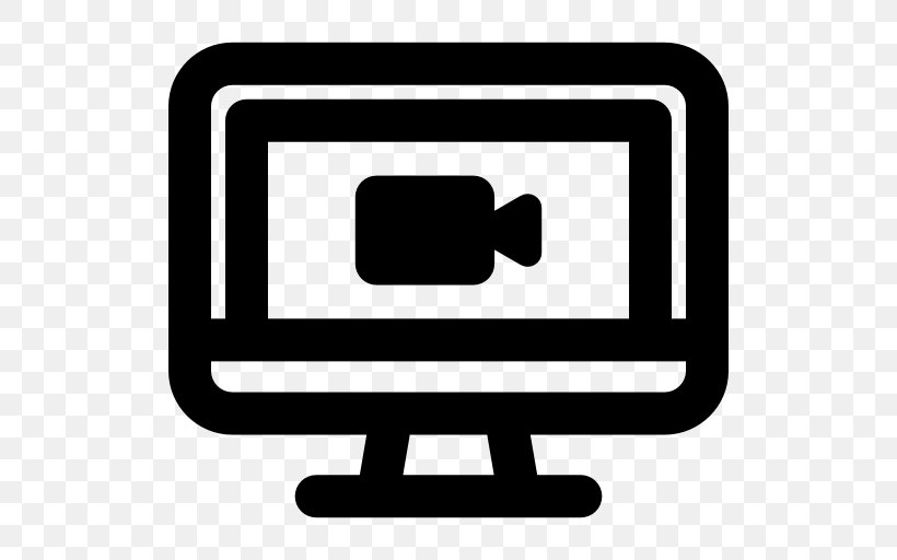 Television Computer Monitors Clip Art, PNG, 512x512px, Television, Area, Beeldtelefoon, Black And White, Brand Download Free