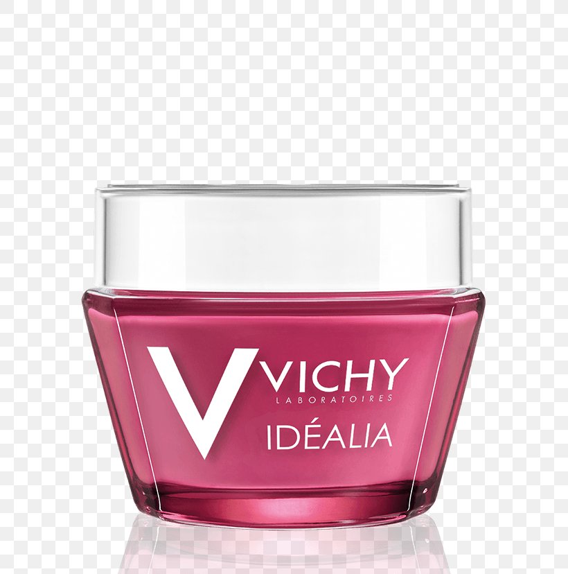 Vichy Idéalia Smoothness And Glow Energizing Cream For Dry Skin Moisturizer Lotion, PNG, 750x828px, Cream, Antiaging Cream, Cosmetics, Face, Facial Download Free