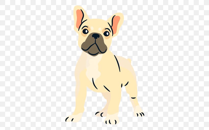 French Bulldog Toy Bulldog Puppy Dog Breed, PNG, 512x512px, French Bulldog, Bulldog, Carnivoran, Cartoon, Companion Dog Download Free