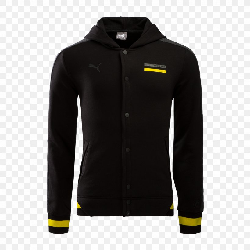 Hoodie T-shirt Coat Puma Jacket, PNG, 1600x1600px, Hoodie, Black, Clothing, Coat, Hood Download Free