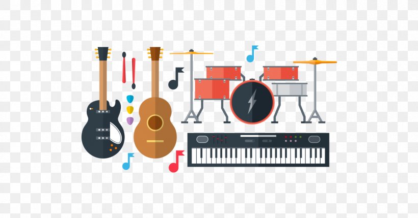 Musical Instruments Clip Art, PNG, 1200x628px, Watercolor, Cartoon, Flower, Frame, Heart Download Free