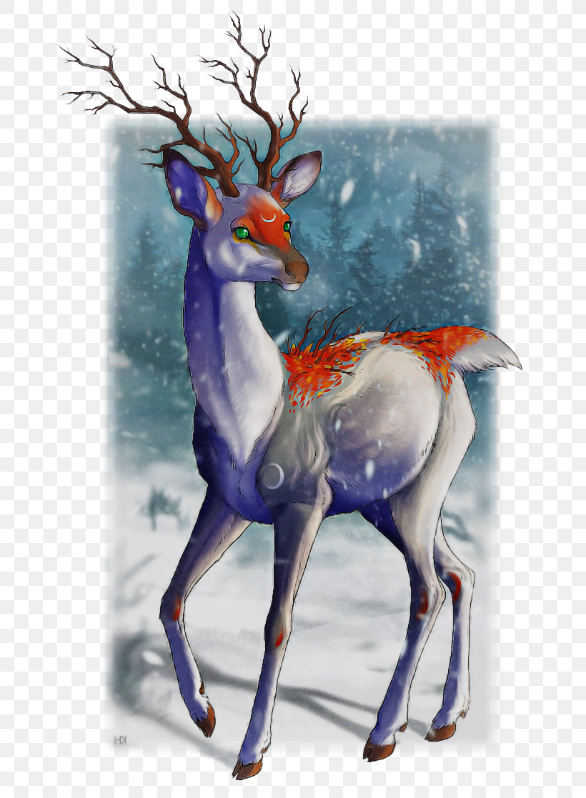 Reindeer, PNG, 728x1117px, Reindeer, Deer, Fawn, Wildlife Download Free