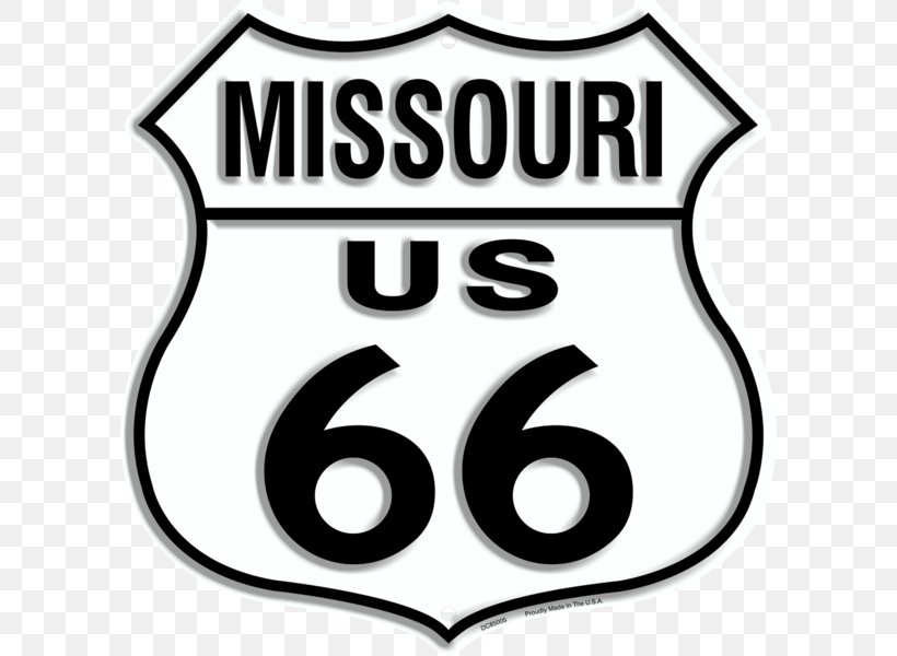 U.S. Route 66 In Missouri Missouri Route 66 U.S. Route 66 In New Mexico Blue Swallow Motel, PNG, 600x600px, Us Route 66, Area, Black, Black And White, Blue Swallow Motel Download Free