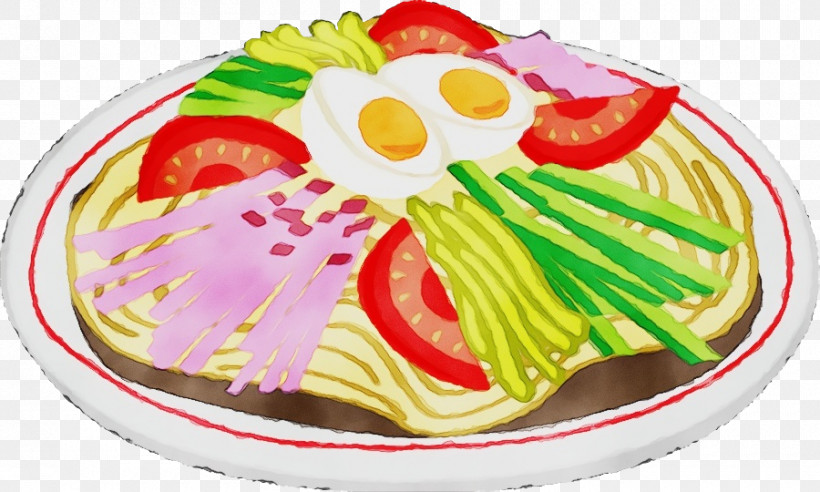 Food Dish Cuisine Ingredient Plate, PNG, 900x540px, Watercolor, Cream, Cuisine, Dessert, Dish Download Free