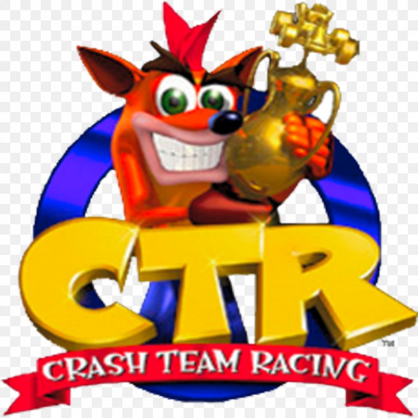 Crash Team Racing Crash Bandicoot 2: Cortex Strikes Back PlayStation Video Game, PNG, 1024x1024px, Crash Team Racing, Crash Bandicoot, Crash Bandicoot N Sane Trilogy, Fictional Character, Logo Download Free
