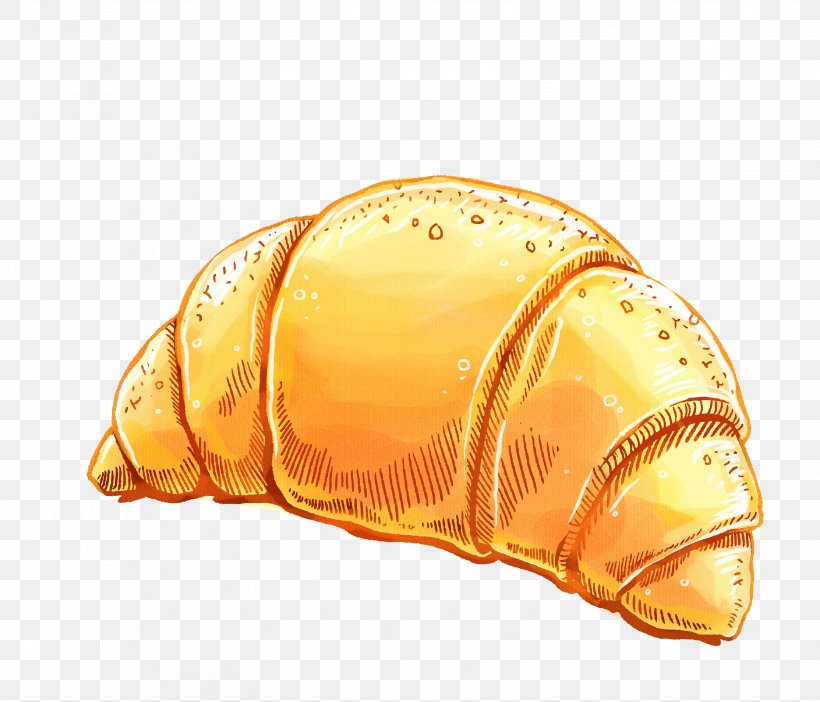 Croissant Food Bread Illustration, PNG, 3308x2836px, Croissant, Bread, Cake, Cartoon, Dessert Download Free