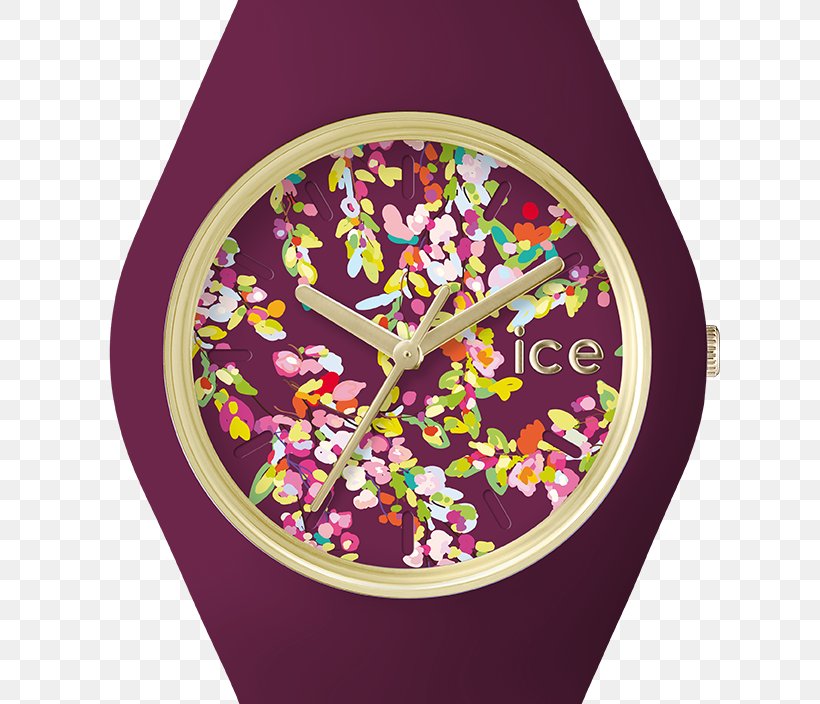 Ice Watch Ice-Watch ICE Sixty-nine Strap Flower, PNG, 704x704px, Watch, Bracelet, Clock, Dial, Flower Download Free
