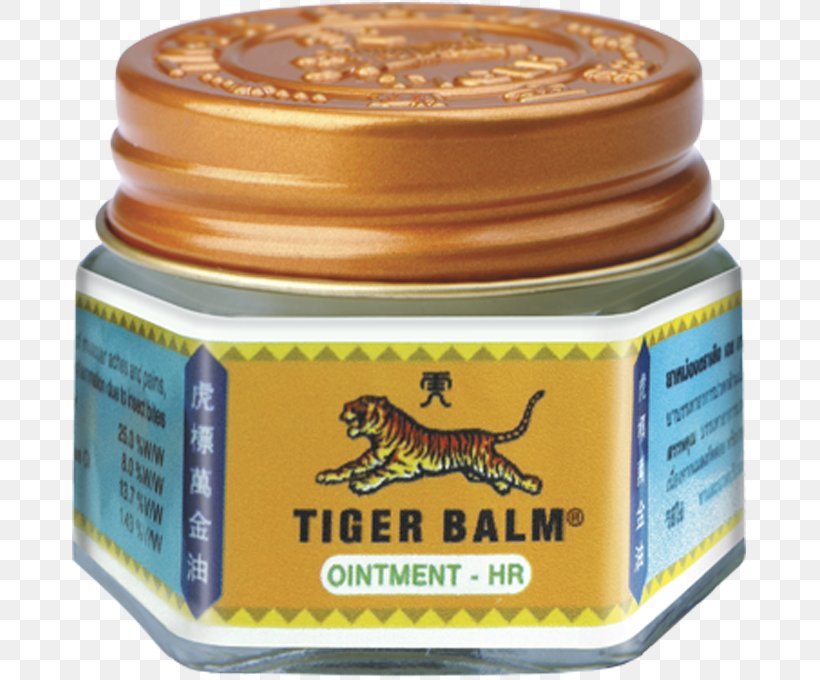 Liniment Tiger Balm Pharmaceutical Drug Thailand Analgesic, PNG, 677x680px, Liniment, Analgesic, Bangkok Bank, Cream, Ingredient Download Free
