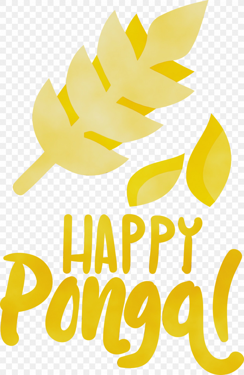 Logo Yellow Flower Line Fruit, PNG, 1953x3000px, Pongal, Flower, Fruit, Happy Pongal, Harvest Festival Download Free
