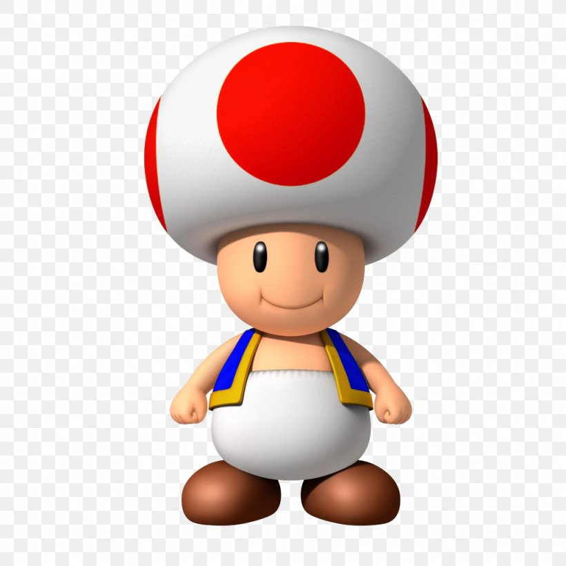 Toad New Super Mario Bros. Wii, PNG, 1024x1024px, Toad, Ball, Blue, Cartoon, Fictional Character Download Free