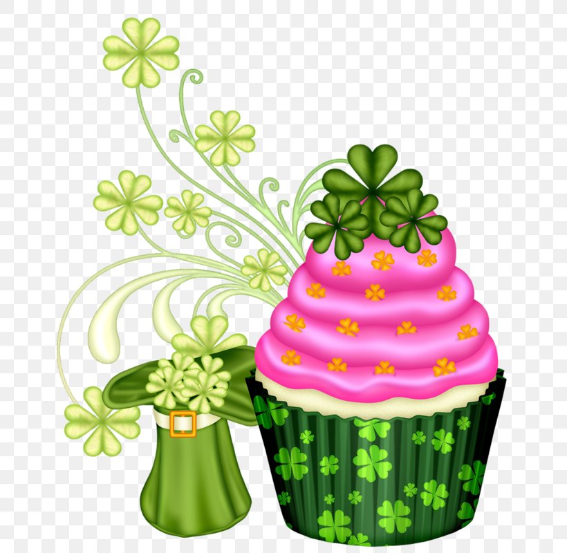 Cupcake Saint Patrick's Day Frosting & Icing Clip Art, PNG, 659x800px, Cupcake, Biscuits, Cake, Cake Pop, Dessert Download Free